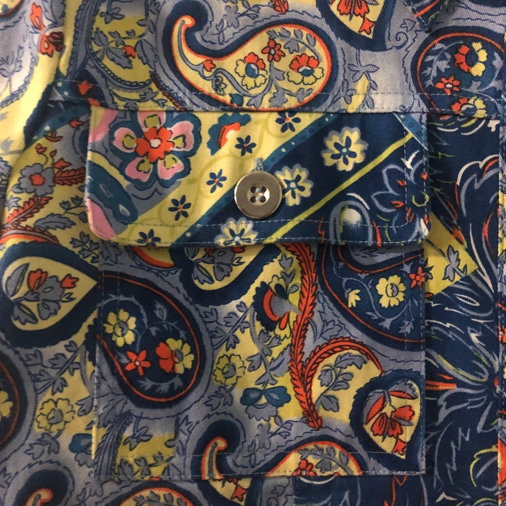 Patterned Button Up Shirt - image 3